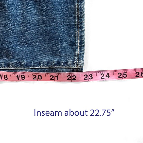 Eddie Bauer Curvy Crop Jeans, size 0 xs - Picture 6 of 10